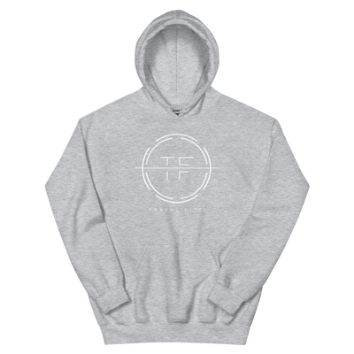 “TF" White Logo Hoodie